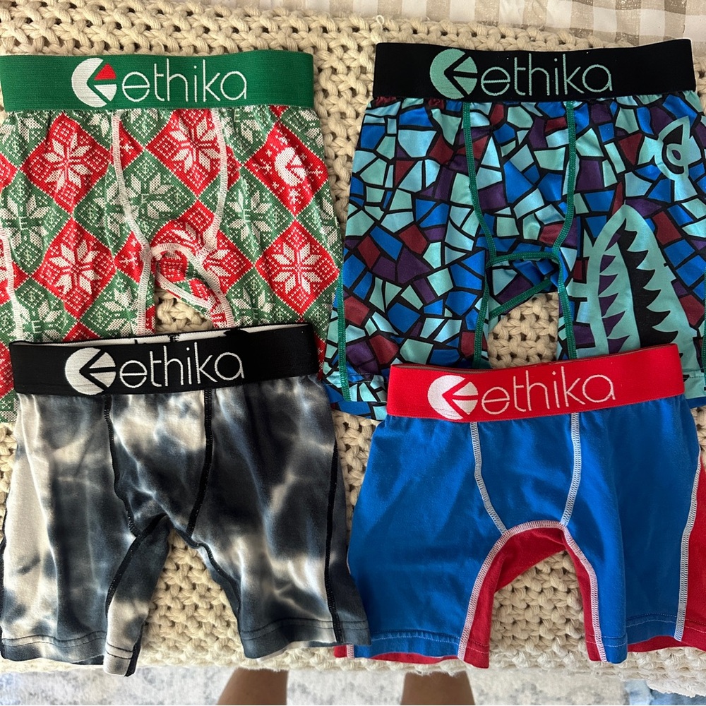 Ethika Colorful Toddler Boxer Briefs Bundle